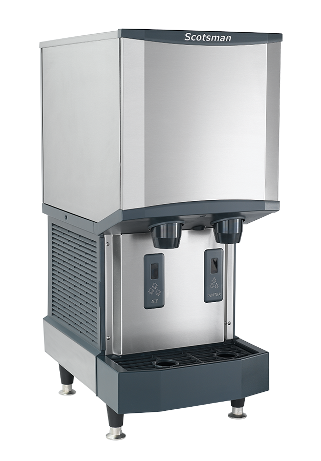 Scotsman Meridian Series Ice and Water Dispenser Stainless Steel HID312 Picture 1