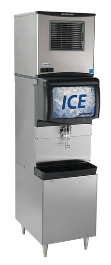 Scotsman N0622A-1 Prodigy Plus® 600 lb Nugget Ice Machine - 22 7/8L x 24W  x 23H